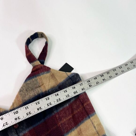 Lulus Romper Dress Women Large Grais Plaid Sleeveless Skort NWT Mod Hippie fall - Picture 9 of 15